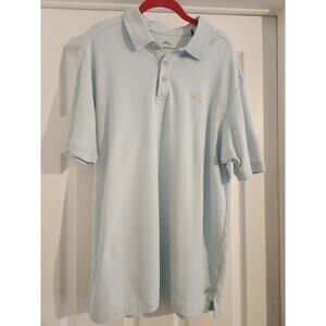 Tommy Bahama Men's Polo Lt Blue XL